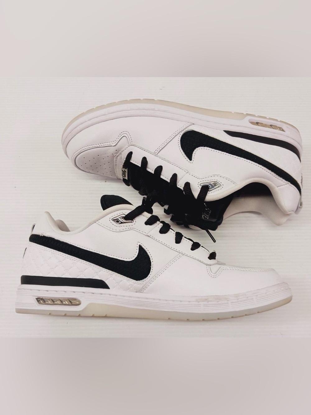 Nike SB Zoom Air Paul Rodriguez 1 Sneakers White/Black/Clear Sz 12